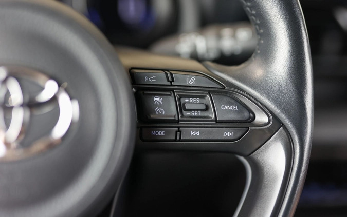 Toyota Yaris cena 96850 przebieg: 57087, rok produkcji 2021 z Świdwin małe 596